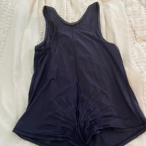 Navy blue lululemon tank